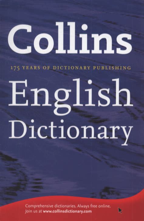 collins dict|where was collins dictionary published.